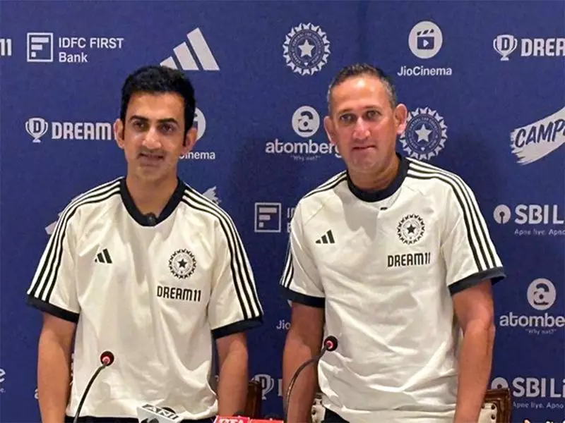 Gambhir & Agarkar's Sideline Chat Sparks Buzz Ahead of India-Australia T20I Series