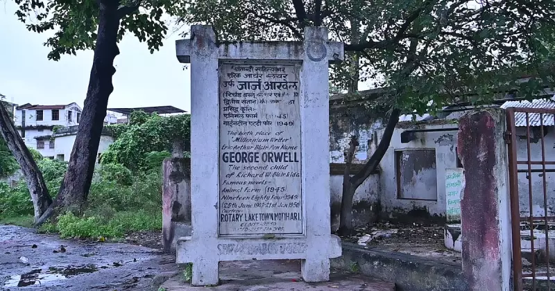 George Orwell's Bihar Birthplace Crumbles Amid Election Noise