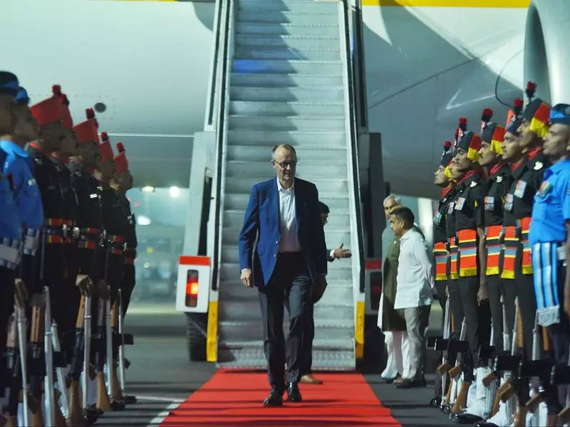German Chancellor Friedrich Merz Arrives in India for Key Talks with PM Modi