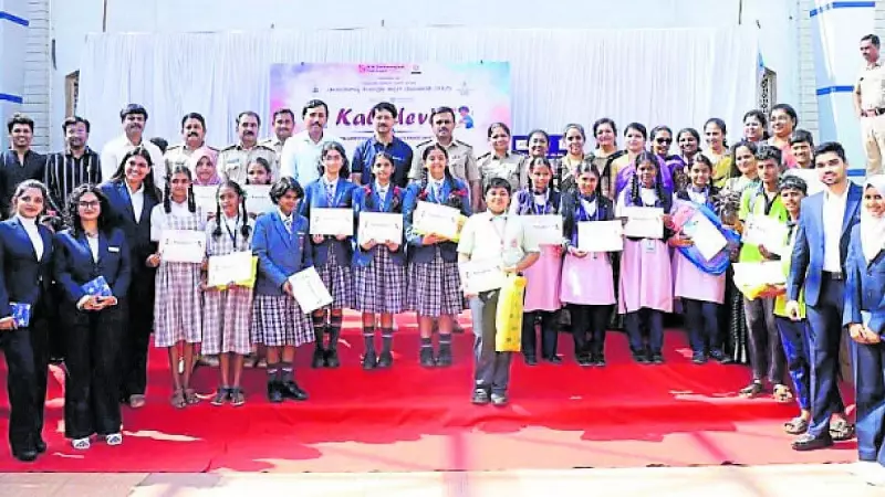 Girls Dominate KLETU's Kalaa Devi 2025 Art Contest in Hubballi, Win 8 of 9 Prizes