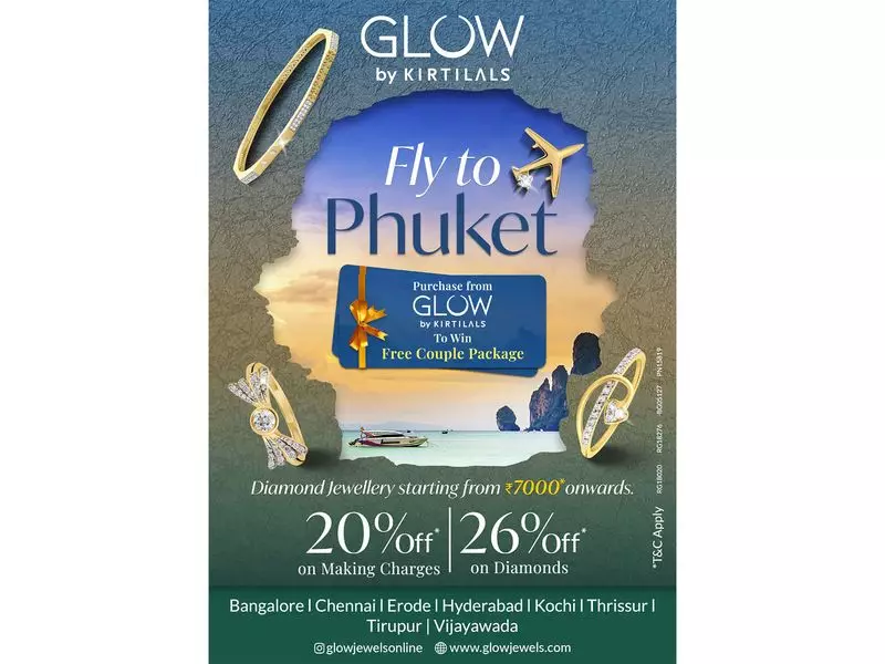 Glow by Kirtilals Launches 'Fly to Phuket' Campaign with Diamond Purchase