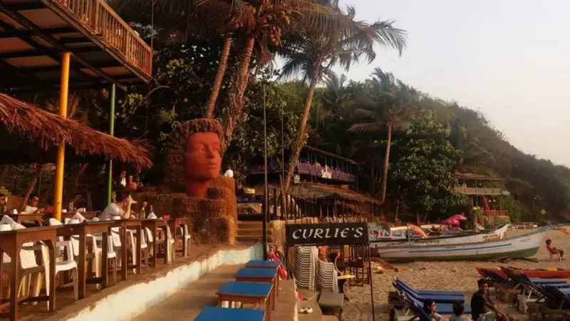 Goa's Iconic Curlies Beach Shack Sealed Over CRZ Violations