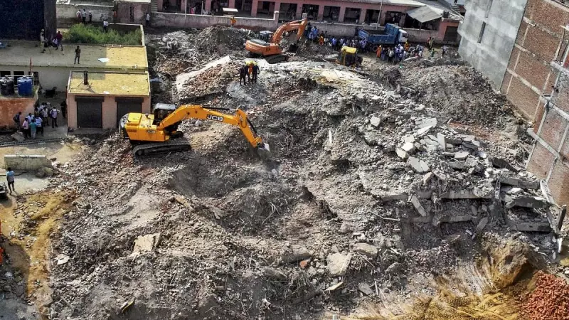 Greater Noida Roof Collapse: Death Toll Reaches 4 in Construction Tragedy