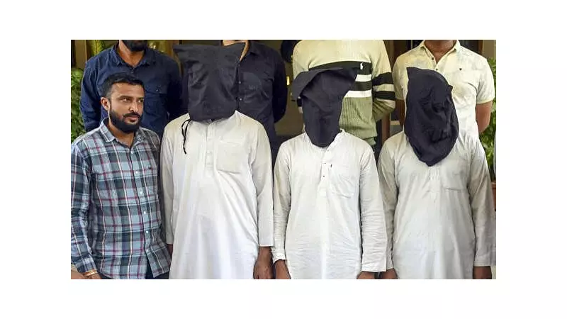 Gujarat ATS Foils Terror Plot, Arrests 3 & Recovers Pakistan-Smuggled Arms