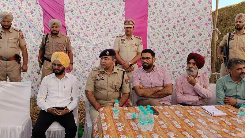 Gurdaspur Crackdown: District Administration Deploys Officials to Monitor Farmers and Prevent Stubble Burning