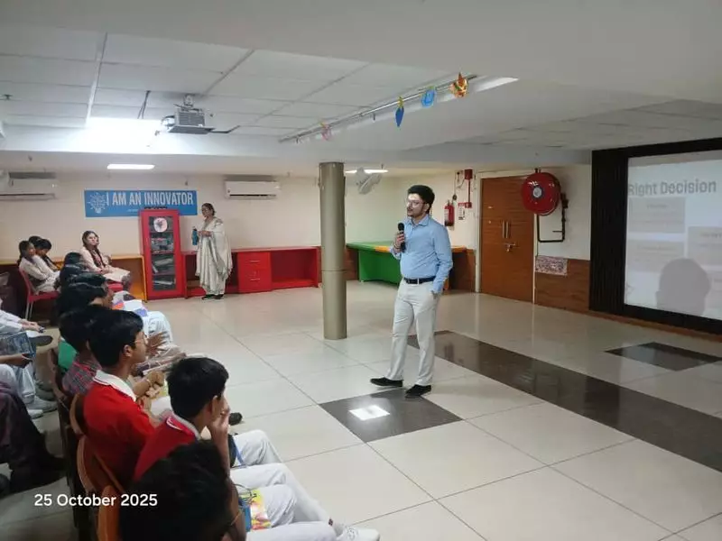 Guru Nanak Public School Alumni Inspire Students with Career Guidance Session