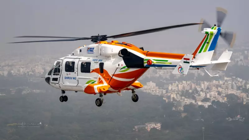 HAL's Dhruv-NG Civil Helicopter Takes Maiden Flight, Targets 80% Indigenisation