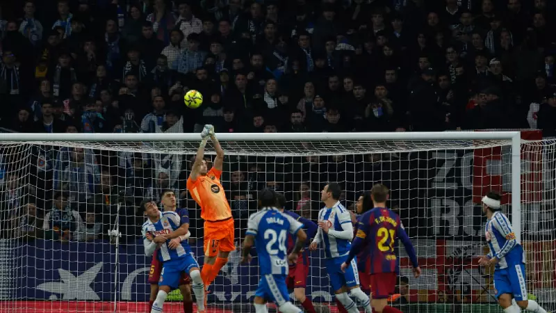 Hansi Flick Hails Joan Garcia as Barcelona Steal 2-0 Win vs Espanyol