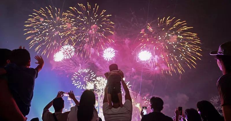 Happy New Year 2026: Global Fireworks Illuminate Skies, Marking Hopeful Start