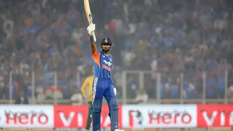 Hardik Pandya Hits Second-Fastest T20I Fifty by an Indian in Ahmedabad Thriller