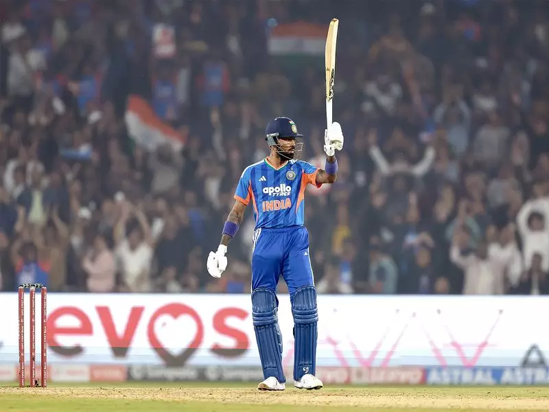 Hardik Pandya Surpasses Yuvraj Singh with Unique T20I Double for 4th Time