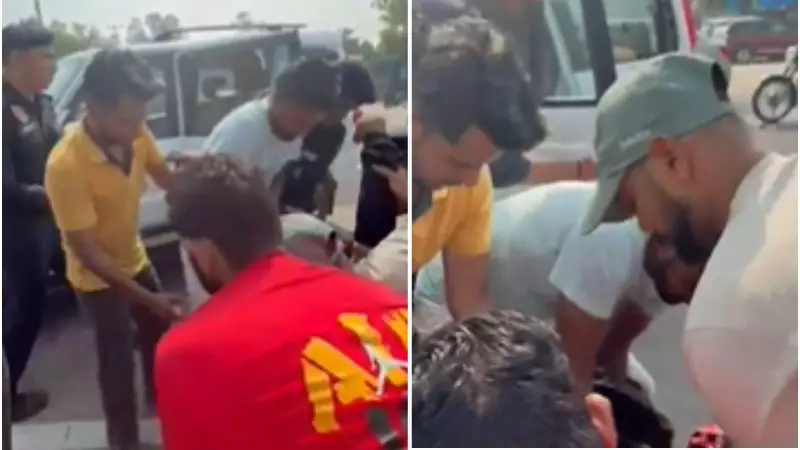 Haryana DGP OP Singh Turns Hero: Saves Accident Victim, Rushes Him to Hospital in Panchkula