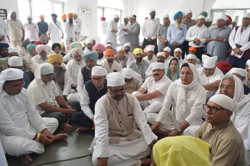 Haryana Pays Final Respects: Political Heavyweights Attend IPS Officer Kamaldeep Singh Sangwan's Antim Ardas