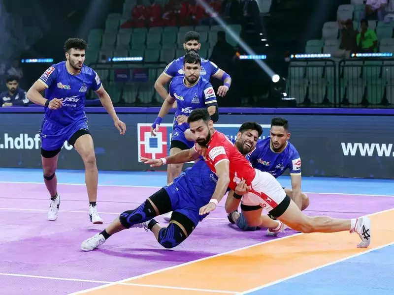 Haryana Steelers Punch Pro Kabaddi Playoff Ticket with Dominant Victory Over Gujarat Giants