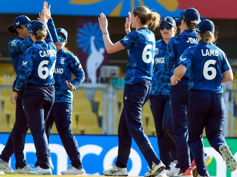Heartbreak in Indore: England Edge Past India by 4 Runs in Thrilling ICC Women's World Cup Clash