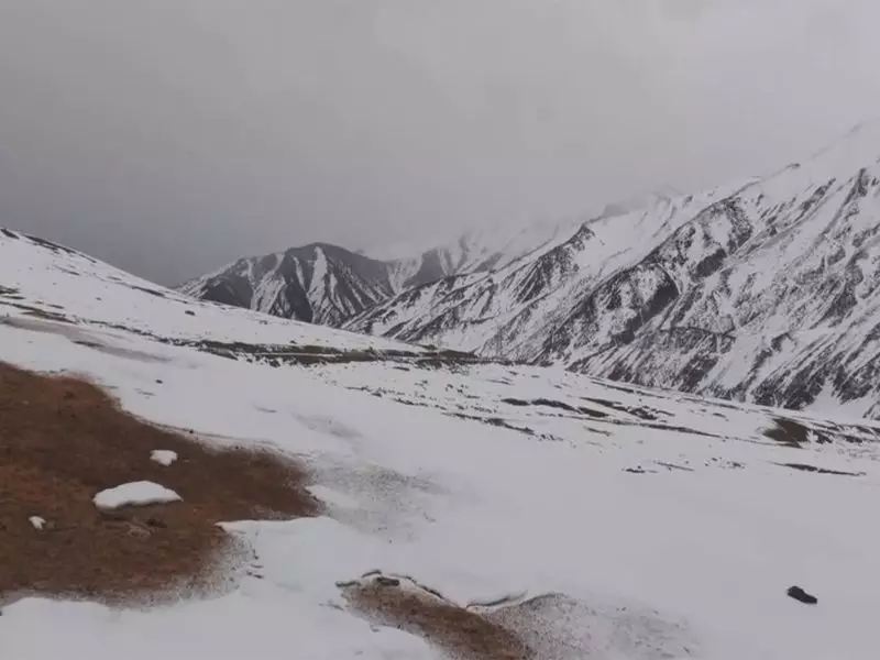 Heavy Snowfall and Cold Wave Grip Jammu & Kashmir, Disrupts Life