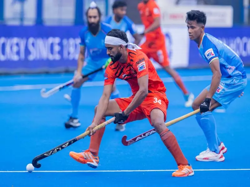 HIL: Gurjant's Hat-Trick Powers GC to 6-3 Victory Over Bengal Tigers
