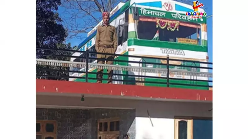 Himachal Driver Builds Bus Replica on House Roof, Passion Project Goes Viral