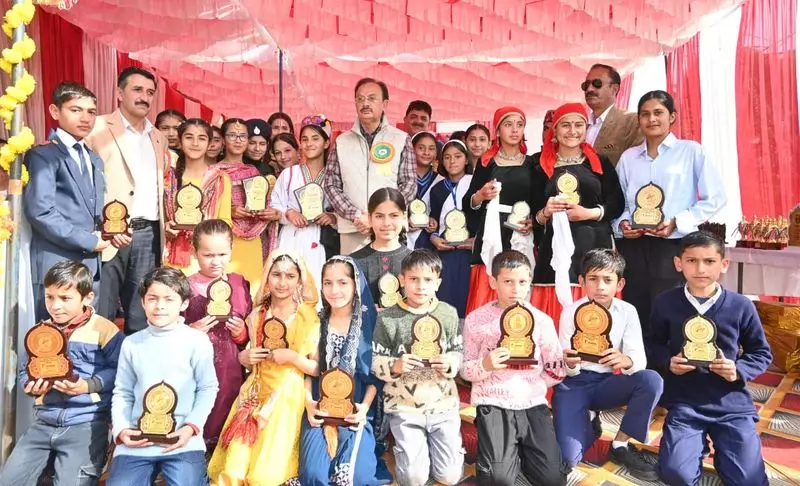 Himachal Minister Vikramaditya Singh Honors 100 Meritorious Students in Chamba