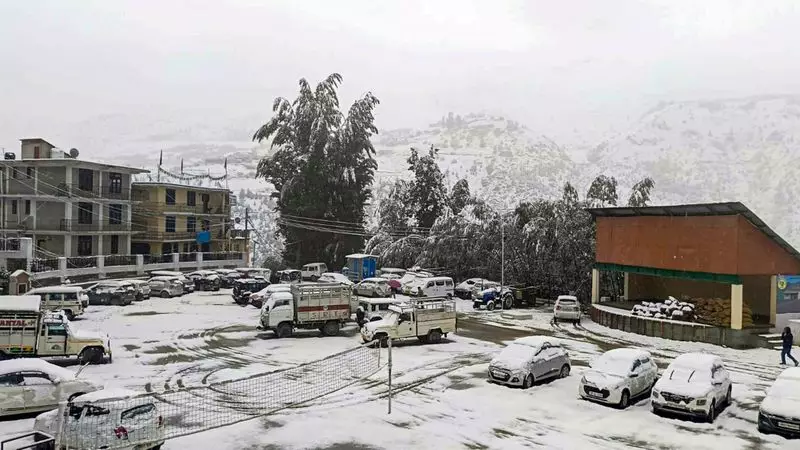 Himachal's Higher Reaches Transform into Winter Wonderland with Fresh Snowfall