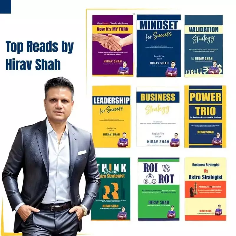 Hirav Shah's 19 Books Are Creating India's Next Generation of Business Leaders