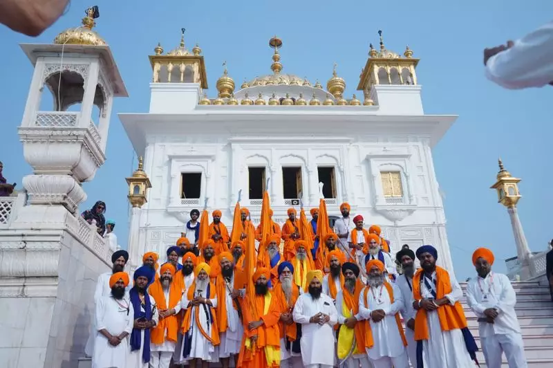 Historic Yatra Commemorating Guru Tegh Bahadur's 350th Martyrdom Enters Tarn Taran District