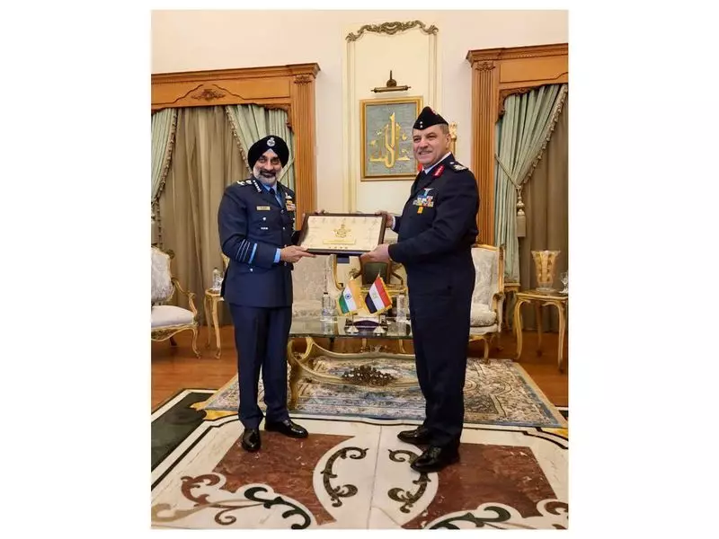 IAF Chief Visits Egypt to Boost Defence Ties, Discusses Joint Exercises