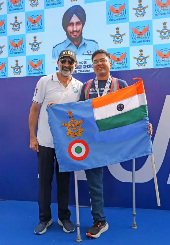 IAF Marathon 2023: Honouring 1971 War Heroes Through Fitness and Remembrance