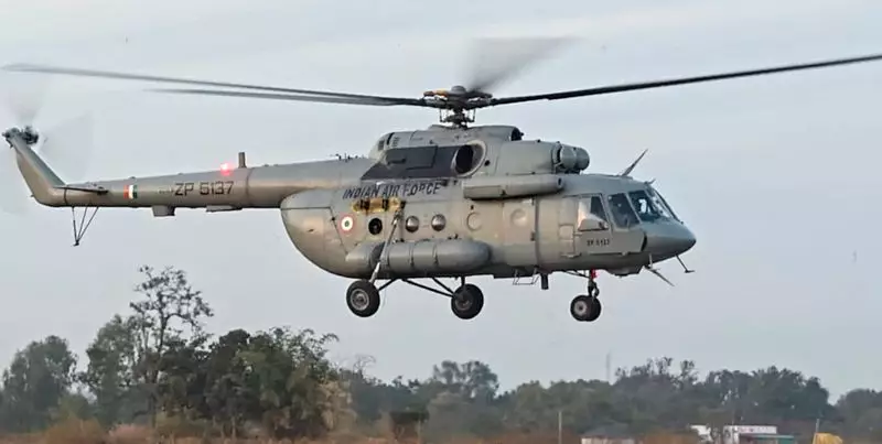 IAF Mi-17 Helicopter Translocates Pench Tigress from MP to Rajasthan