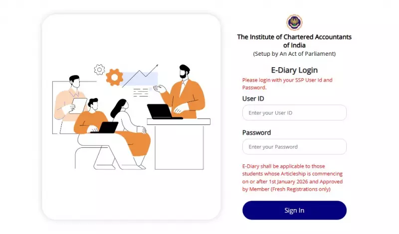 ICAI Mandates E-Diary for CA Articled Training from Jan 2026: Key Details