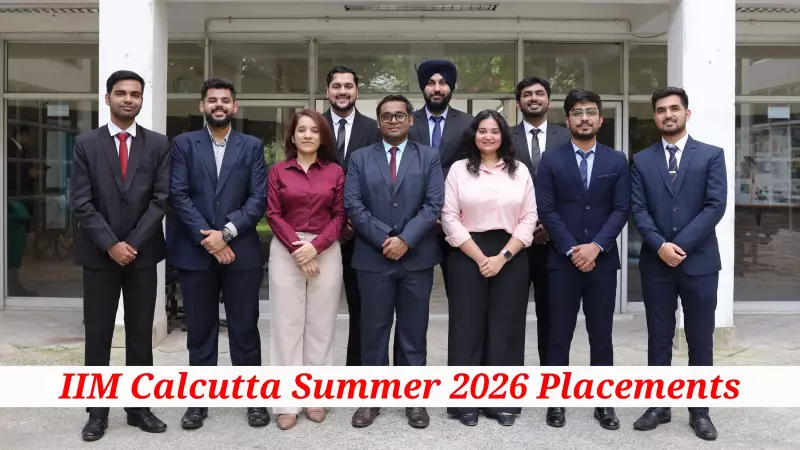 IIM Calcutta Breaks Records: Finance & Consulting Dominate 2026 Summer Internship Placements with Stellar Packages