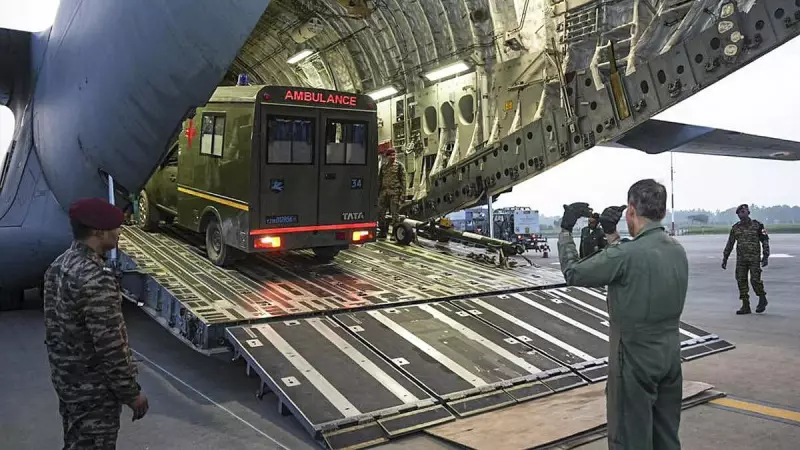 India Airlifts Para Field Hospital to Sri Lanka Using C-17 Globemaster