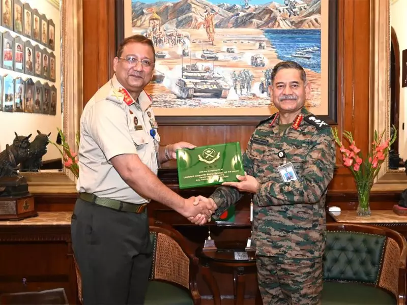 India and Bangladesh Forge Stronger Military Bonds: Army Chiefs Hold Crucial Defence Talks