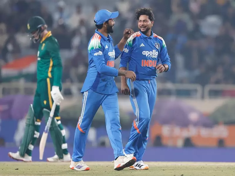 India Beat South Africa by 17 Runs in 1st ODI After Lower-Order Scare
