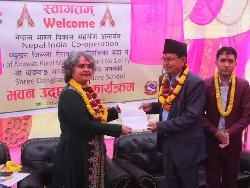India Completes High-Impact Community Project in Nepal's Pyuthan