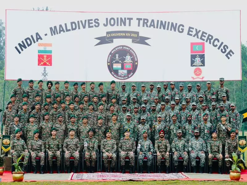India-Maldives Joint Military Exercise Ekuverin Concludes in Thiruvananthapuram