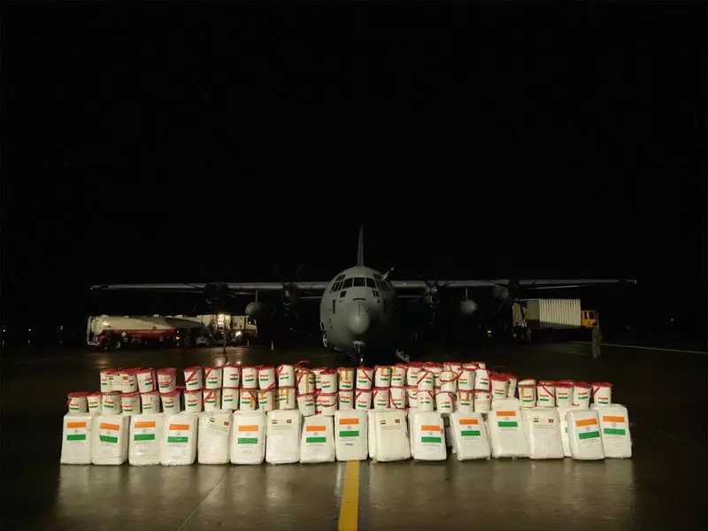 India Sends 12 Tonnes of Aid to Colombo in Operation Sagar Bandhu