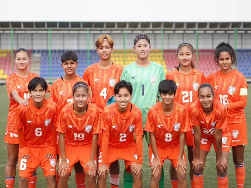 India U-20 Women's Football Team Secures Thrilling 3-2 Victory Against Kazakhstan in Friendly Clash