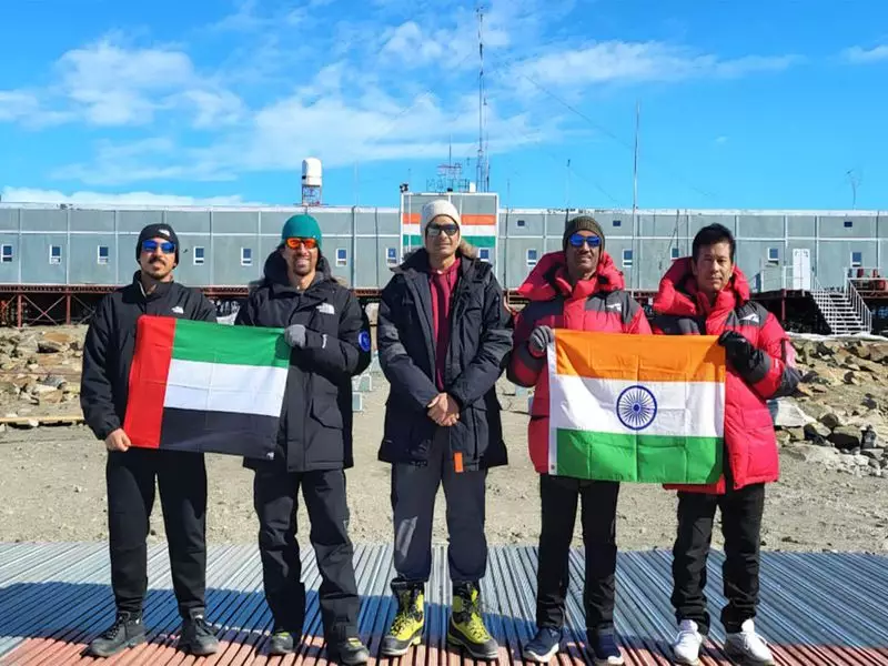 India-UAE Antarctic Mission: 4 Emirati Scientists Join Maitri Station