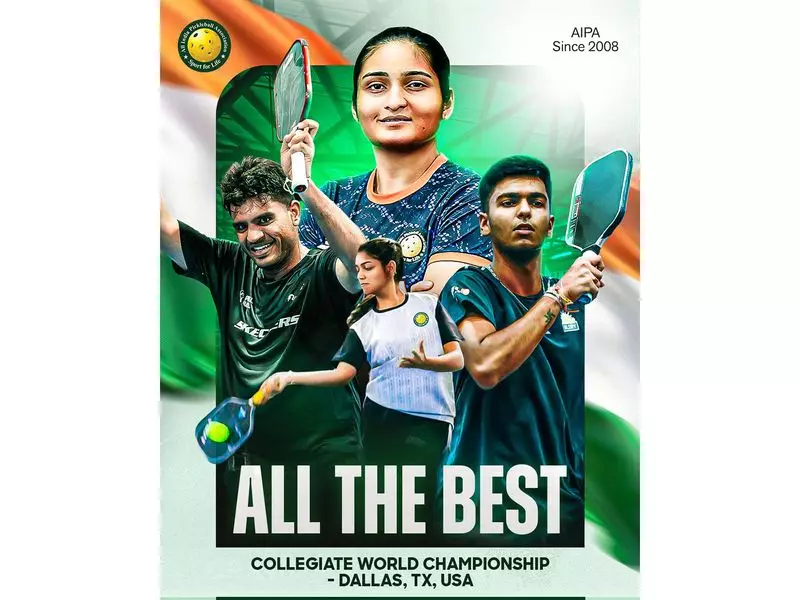Indian AIPA Athletes Make History at First-Ever International Collegiate Pickleball Championship