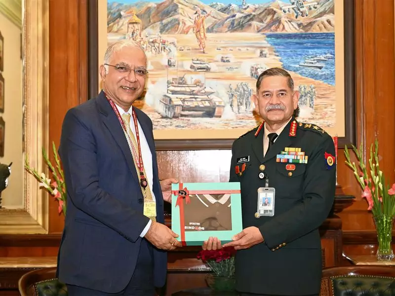 Indian Envoy Meets Sri Lanka Army Chief, Discusses Regional Security