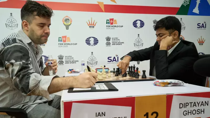 Indian GM Diptayan Ghosh Stuns World No. 3 Ian Nepomniachtchi in Sensational FIDE World Cup Upset