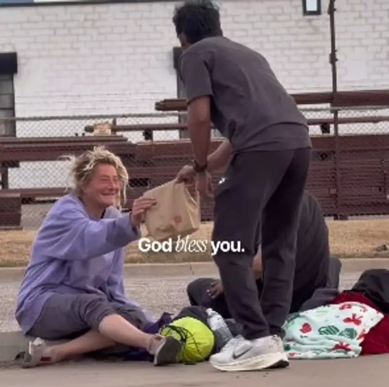 Indian Man's Kindness Goes Viral: Feeds Homeless American Couple in US