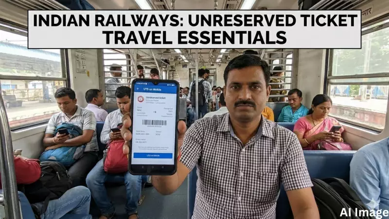 Indian Railways Clarifies Unreserved Ticket Rules: Physical or Digital Copy Mandatory