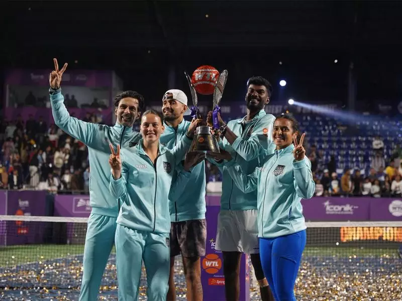 Indian Star Dhakshineswar Suresh Leads Aussie Mavericks Kites to World Tennis League 2025 Title