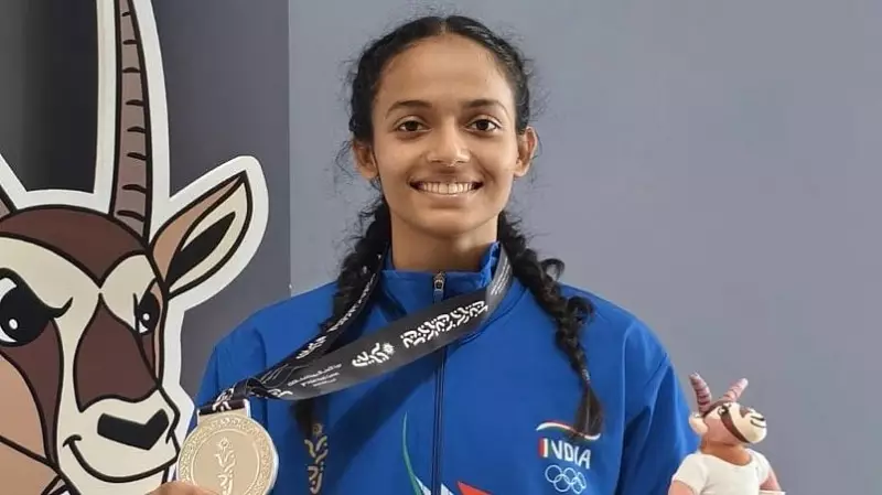 Indian Teen Prodigy Shriya Bags Silver in MMA at Asian Youth Games!