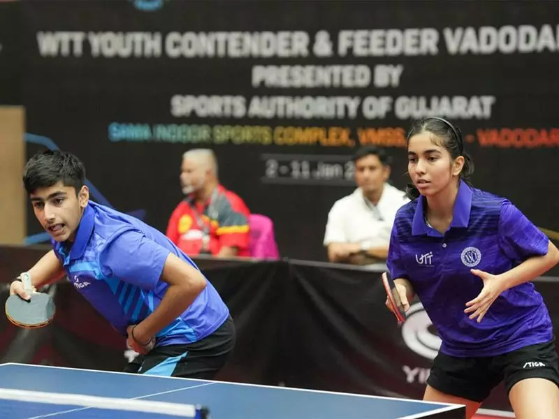 Indian Teens Vivaan Dave & Naisha Rewaskar Reach WTT Youth Contender U-15 Mixed Doubles Final