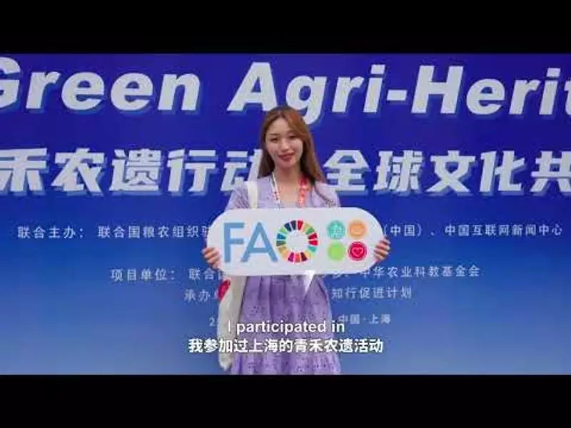 Indian Youth Lead Innovation at World Food Forum's Green Agri-Heritage Event