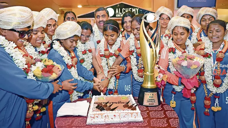 India's Blind Women's Cricket Team Honored with Rs 1.25 Lakh Cash Prize