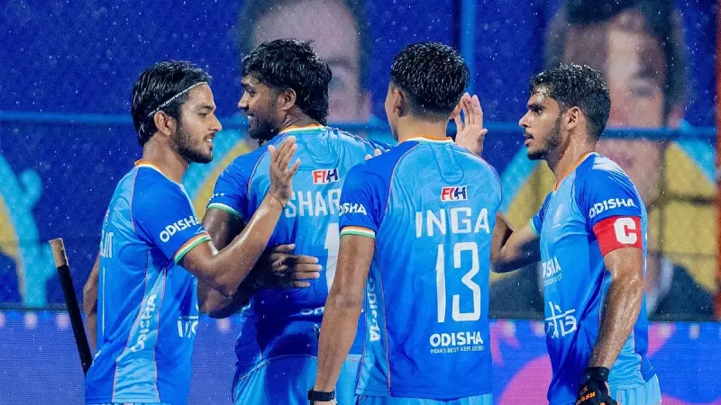 India's Junior Hockey Team Secures Quarterfinal Berth with Dominant Win